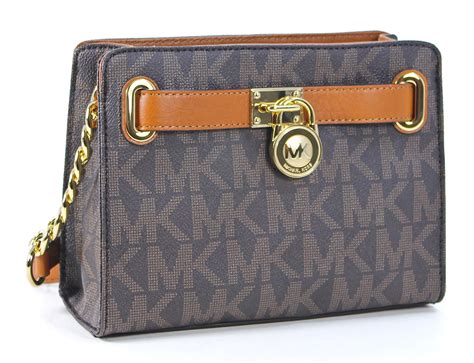 michael michael kors hamilton small messenger crossbody bag|Michael Kors Hamilton large tote.